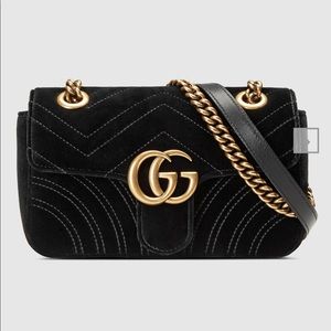 Gucci GG Marmont Velvet Mini Bag